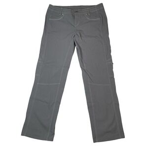 KUHL Legendary Pants Womens Size 21 Short (36x31) Gray Hiking Outdoors Utility